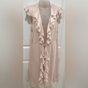 Victoria’s Secret ruffles intimates sleep gown robe